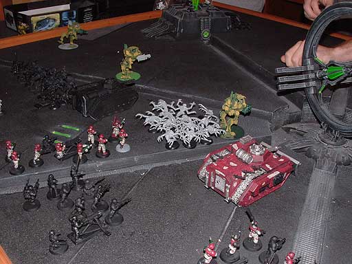  The Seeding Swarm shows up!  